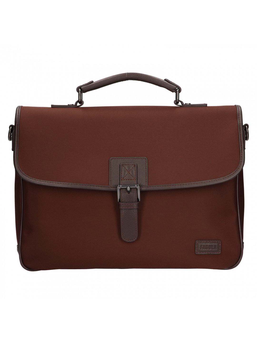 Pánská pracovní aktovka Fagola Matis – hnědá